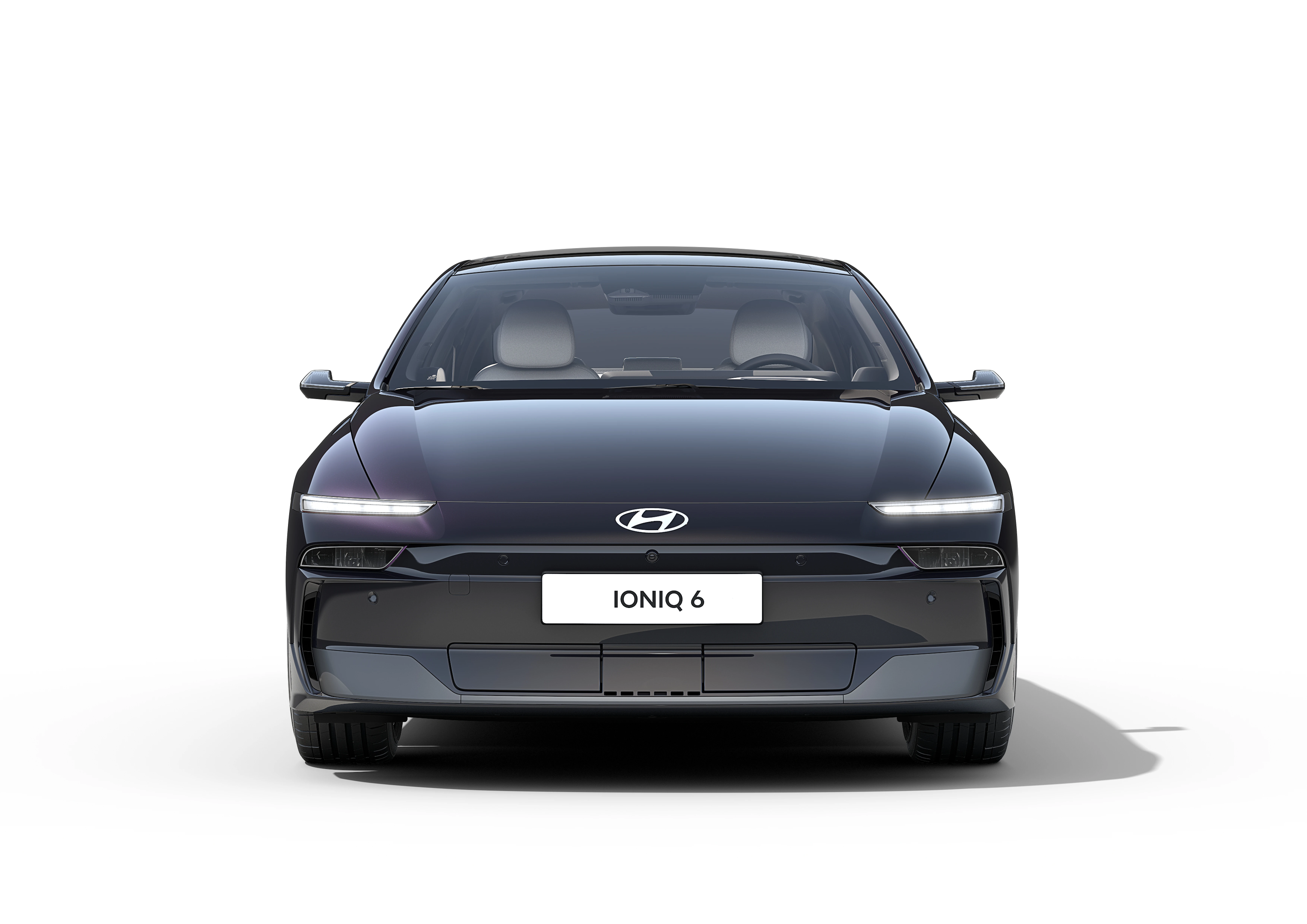 Hyundai IONIQ6 Exterior SHOT02 Front Lights On